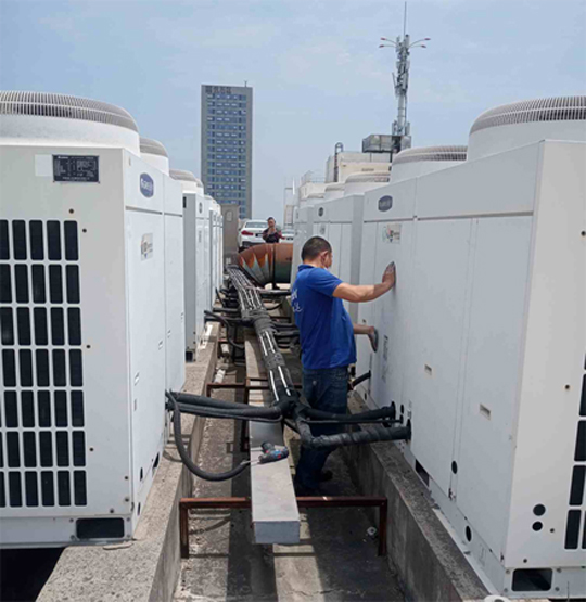 济阳中央空调制热和不制冷系统维修方法